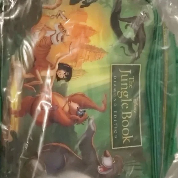 Disney Jungle Book Green Lunch Bag New!